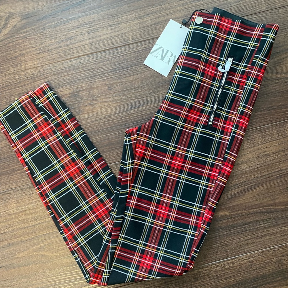 Zara Plaid pants